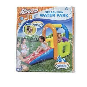 Banzai Jr. Water Park Toddlers Splash Fun 18 Months Up Brand New In Flawed Box